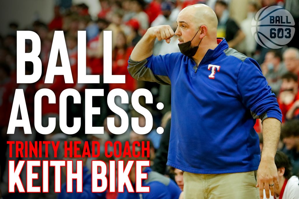 Ball Access: Trinity head coach Keith Bike