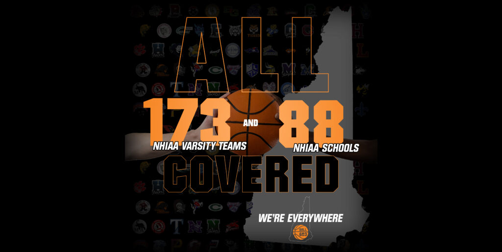 All 88 NHIAA schools & 173 varsity teams covered!